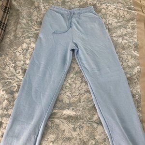 Zara Light Blue Sweatpants